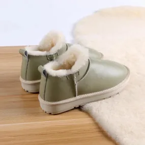 2022 Nuovo Inverno Antiscivolo Scarpe Da Pane Spessi Stivali Bassi Taglio Basso Più Scarpe di Velluto Stivali Da Neve Scarpe Da