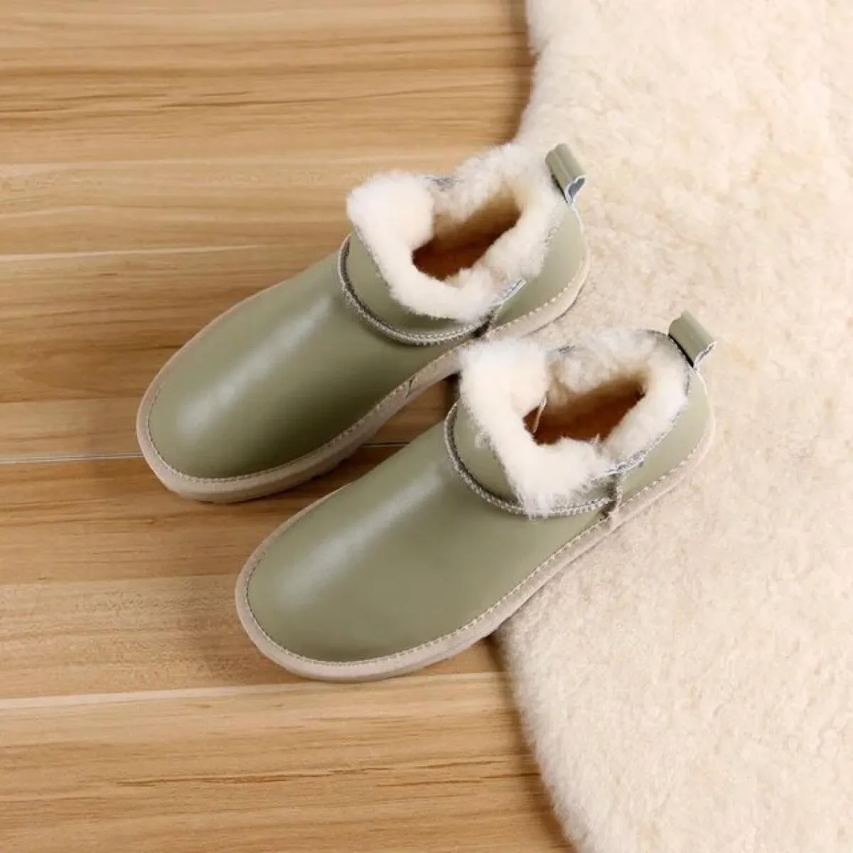 2022 Nuovo Inverno Antiscivolo Scarpe Da Pane Spessi Stivali Bassi Taglio Basso Più Scarpe di Velluto Stivali Da Neve Scarpe Da