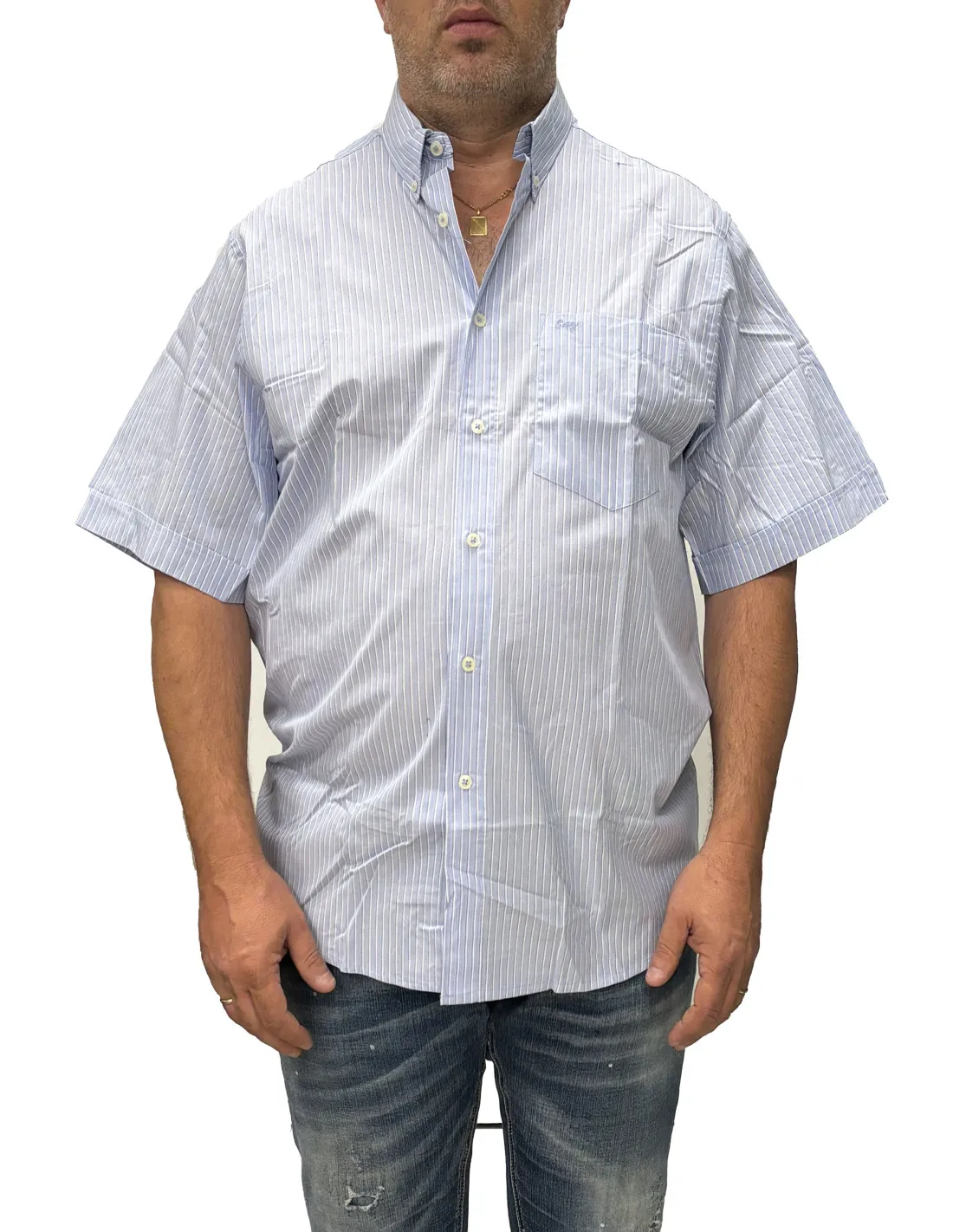 Camicia Easy rigata 10343