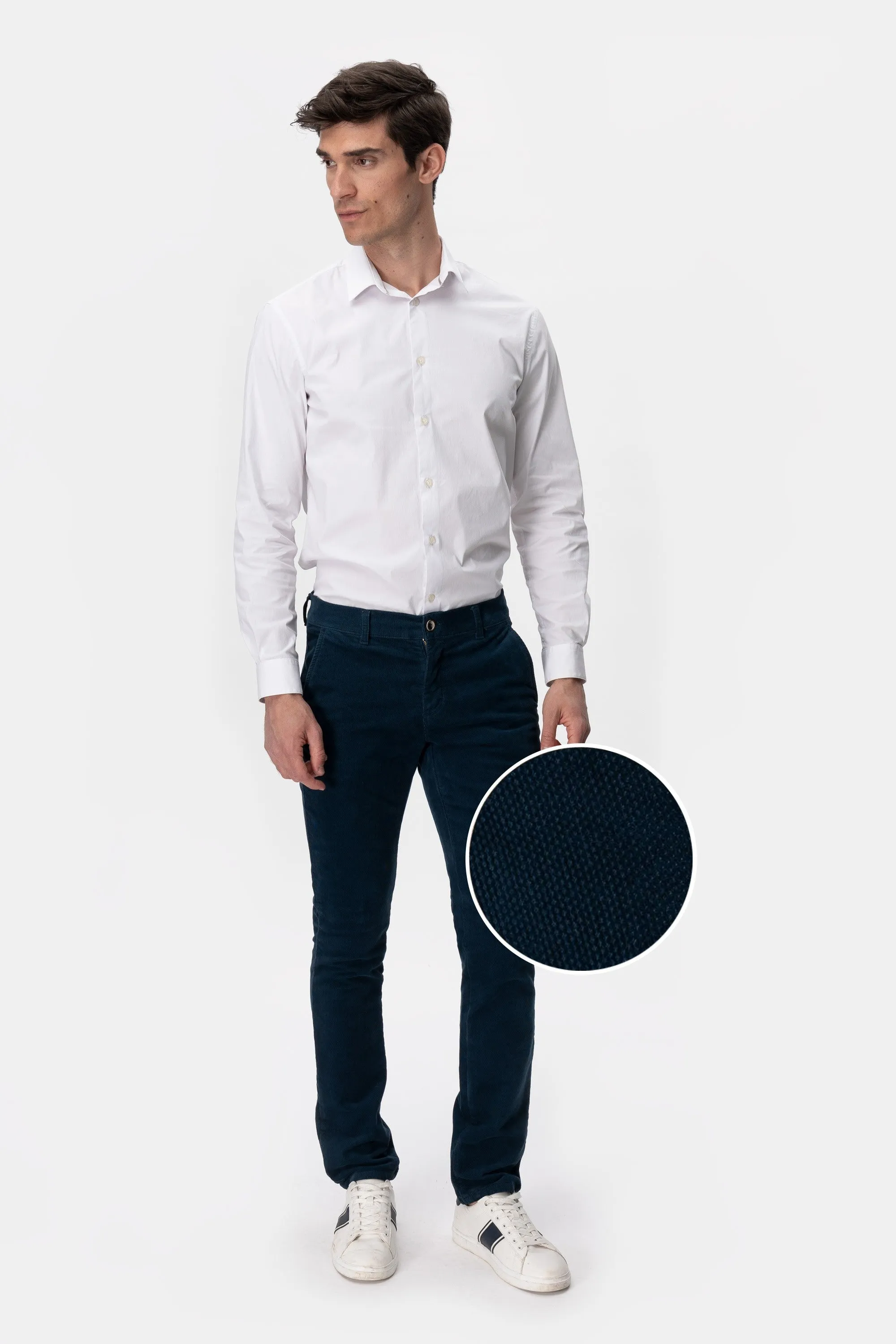 Gordon Bdp Pantalone in fustagno jacquard