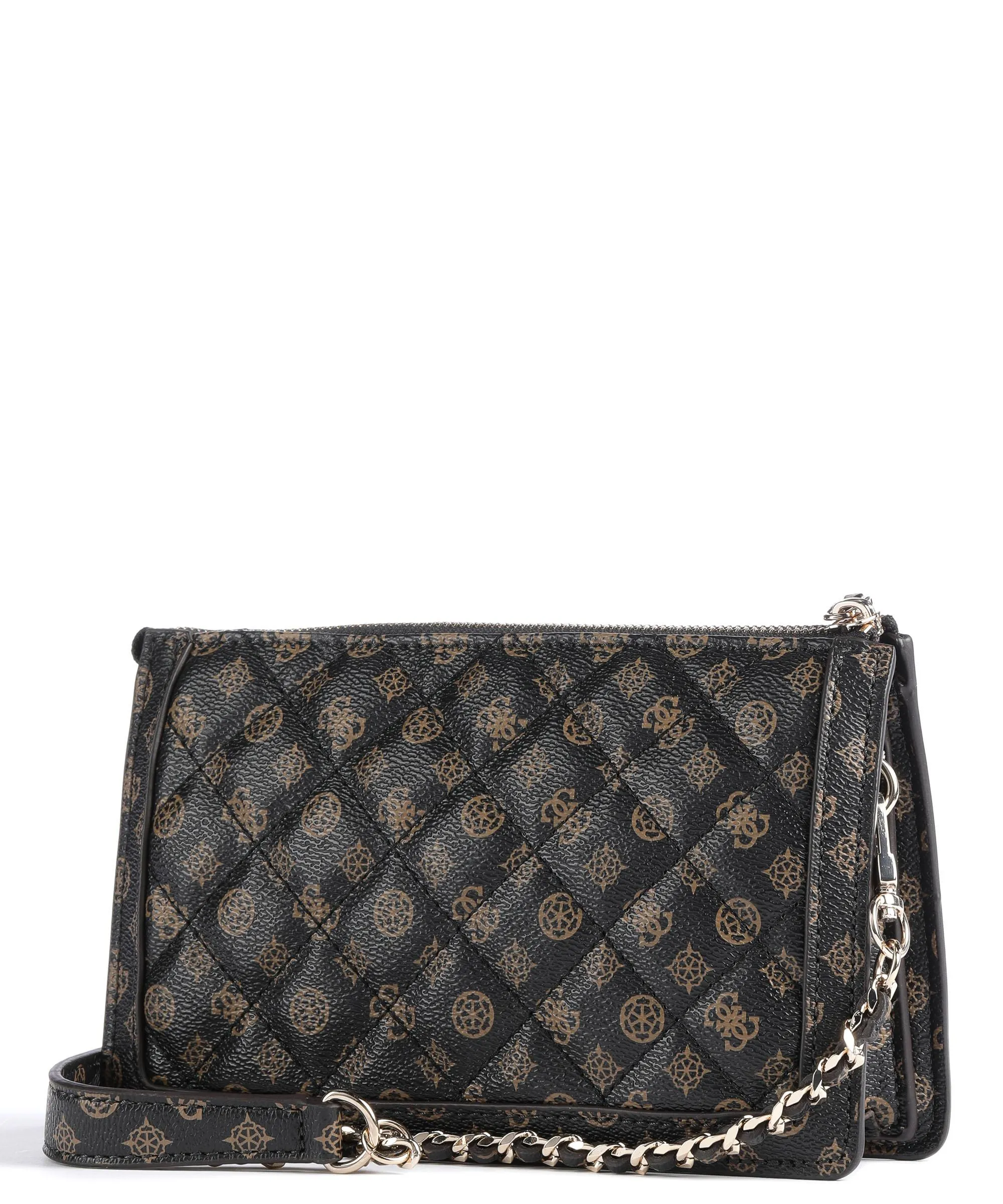  Guess Abey Borsa a tracolla pelle sintetica marrone scuro  