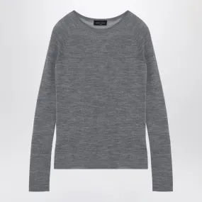 Jumper grigio semi trasparente Roberto Collina