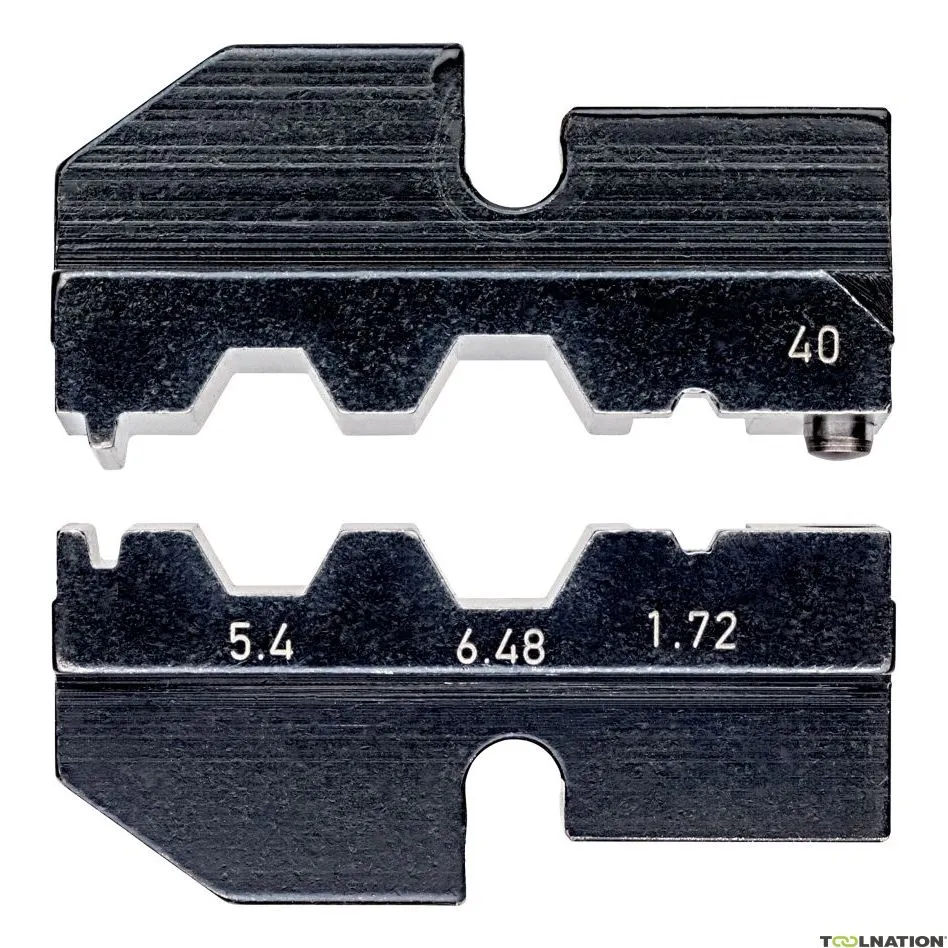 Knipex 97 49 40 Profilo di crimpatura 50 x 17 mm