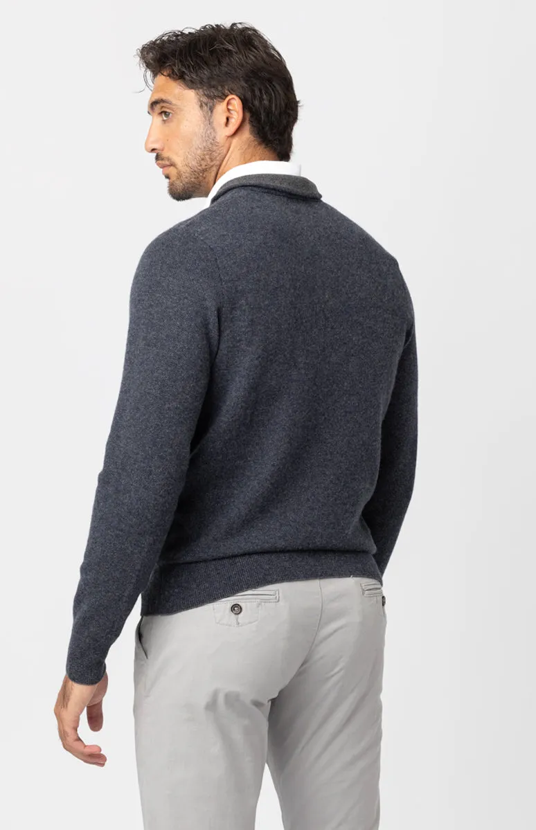 Maglione mezza zip Uomo