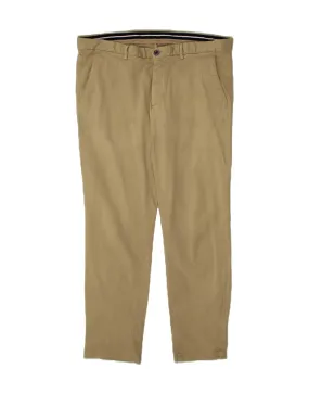 MASSIMO DUTTI Mens Slim Chino Trousers EU 46 Small W36 L29 Beige