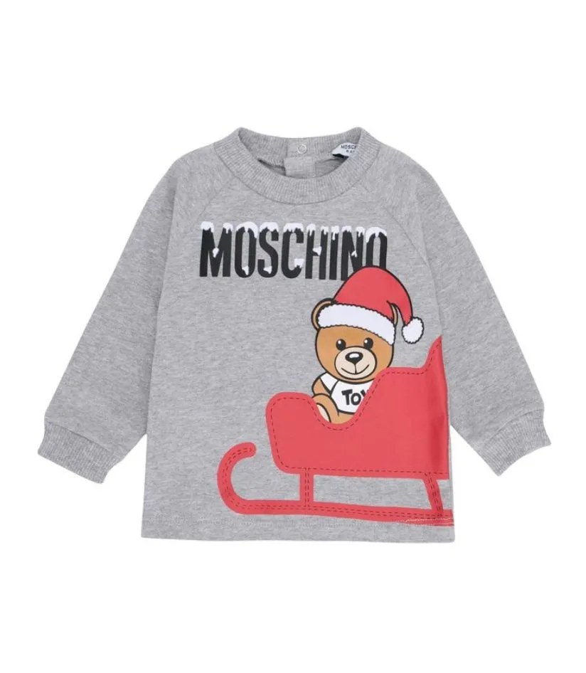 Moschino T-shirt girocollo con stampa MMM01S