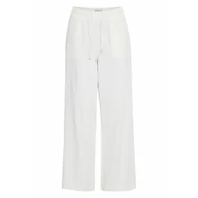 Pantalone Donna bianco in lino