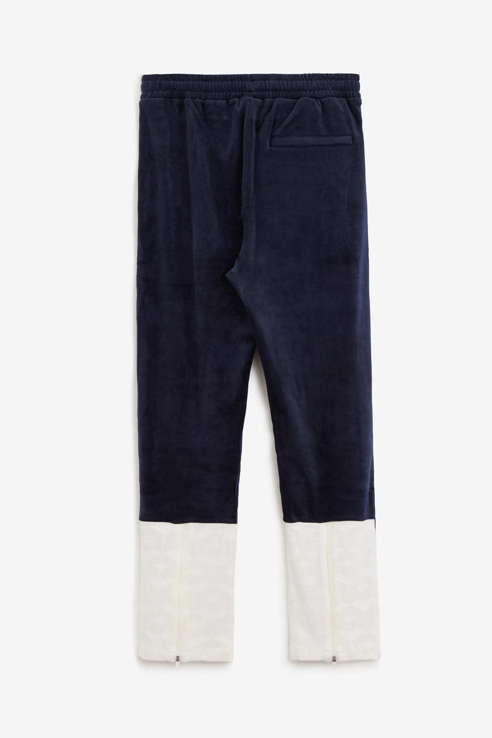 Pantalone FOGGIA VELOUR in poliestere blu
