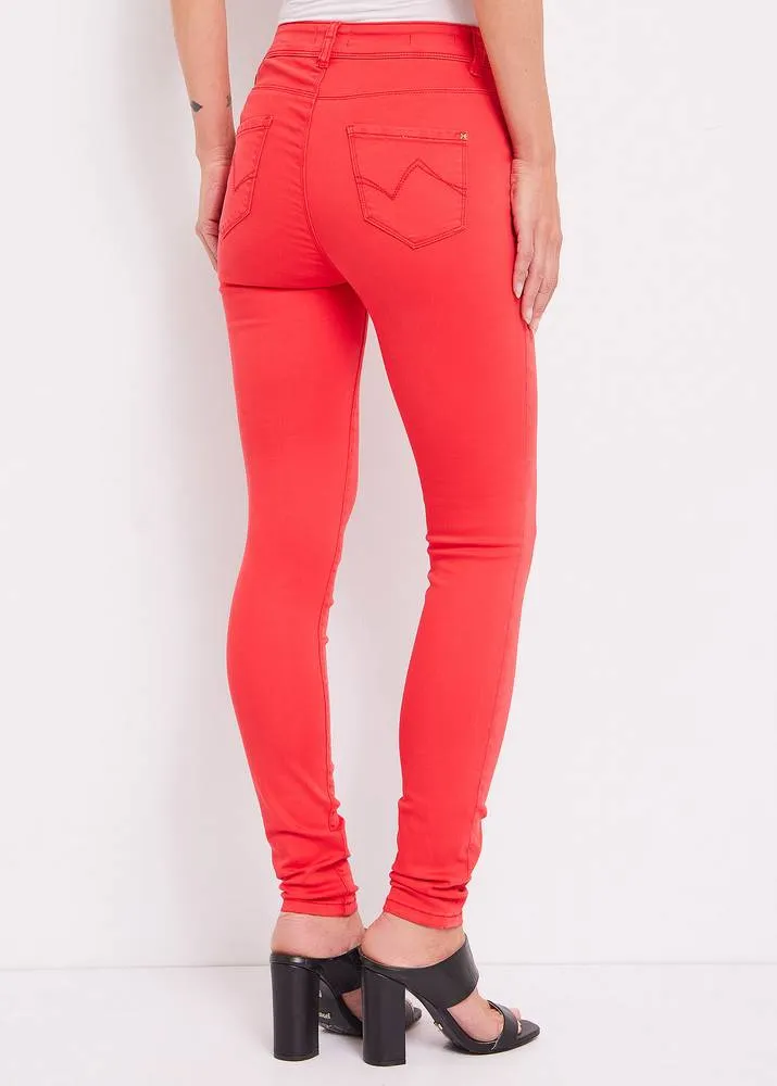 Pantalone Skinny con Catena