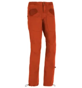 Pantaloni da arrampicata E9 RONDO SLIM (SAFFRON) UOMO