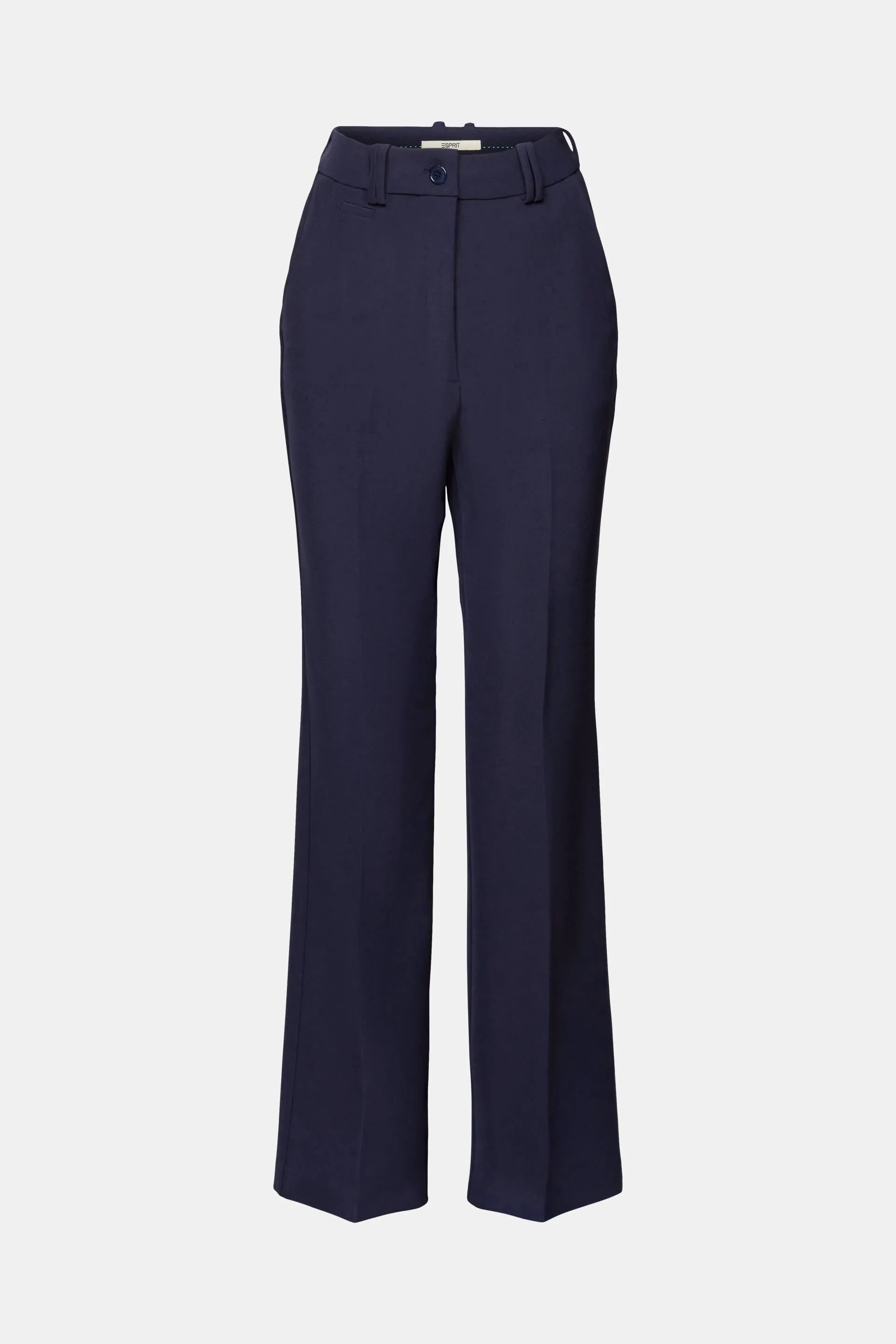 Pantaloni retrò con vita alta e taglio svasato