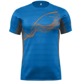 REDELK IGO 3 Ocean/Orange t-shirt tecnica uomo con stampa