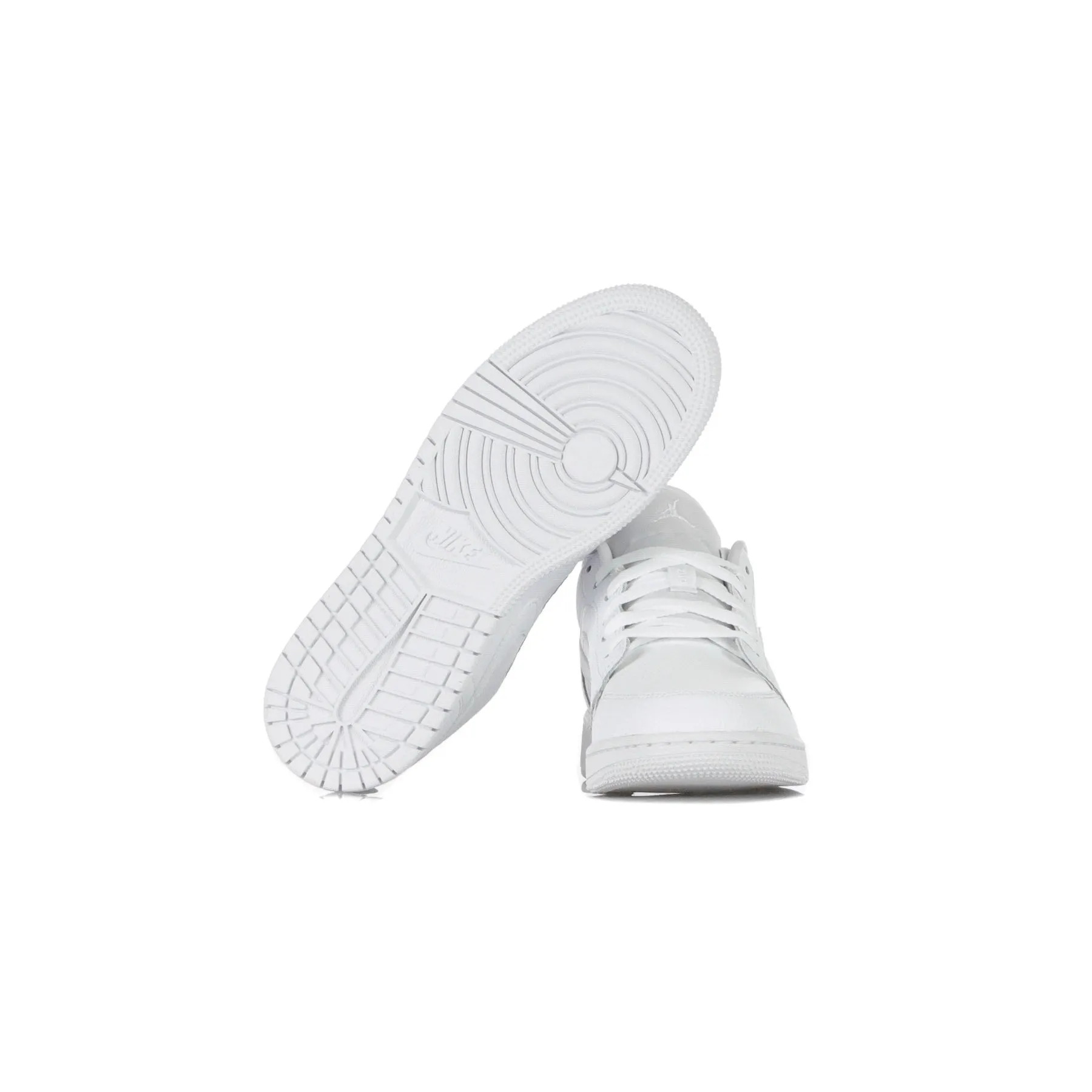 Scarpa Bassa Ragazzo Air Jordan 1 Low (gs) White/white/white