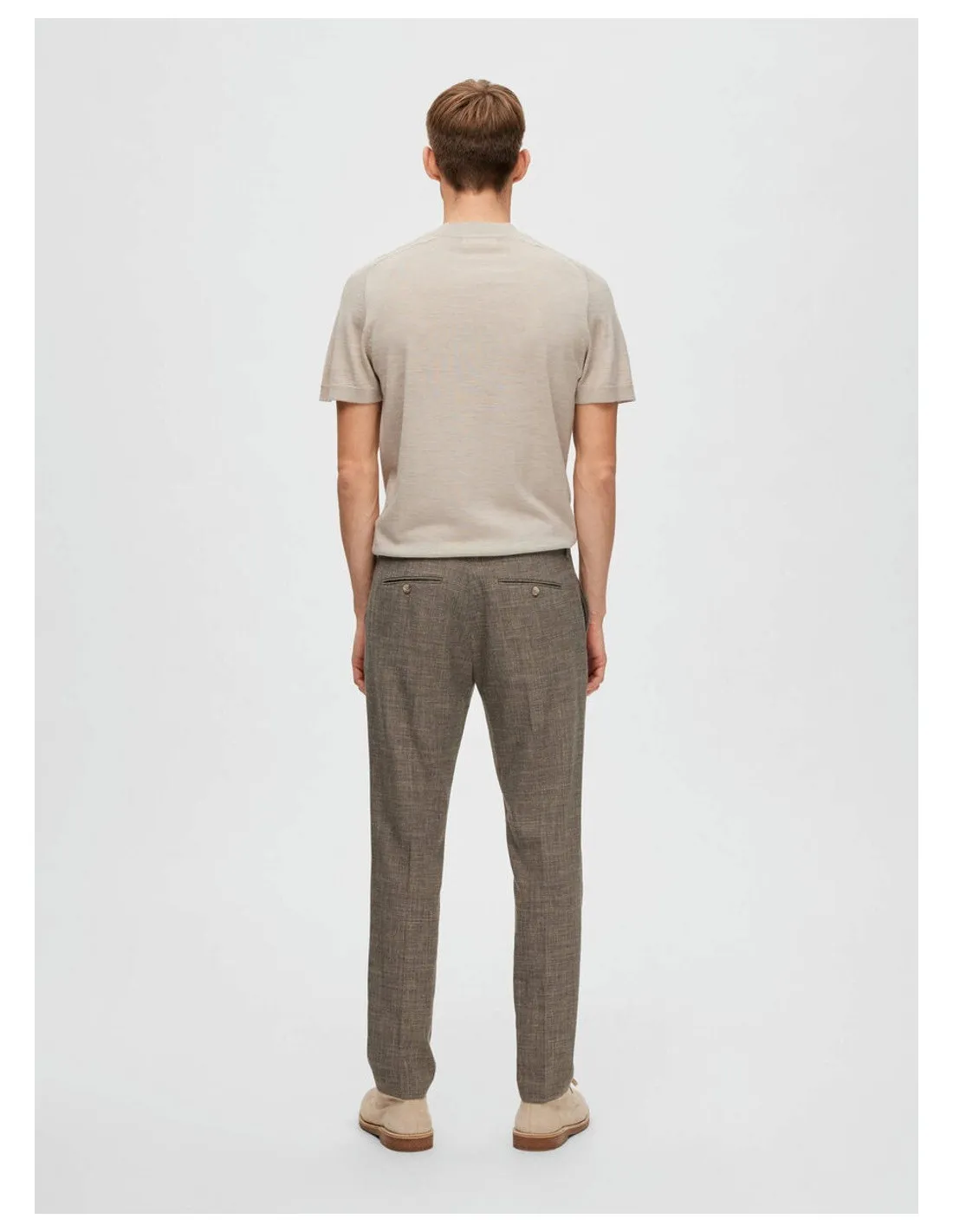 SELECTED PANTALONI UOMO,SLHSLIM-OASIS LINEN TRS NO