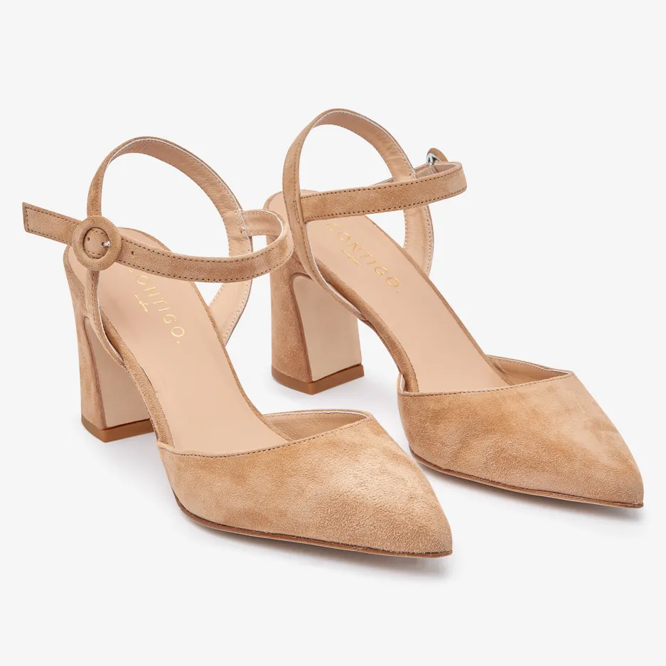Slingback Camel
