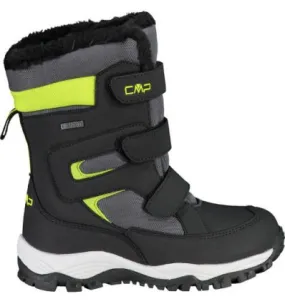Stivali da neve CMP Kids Hexis Snow Boot Wp (Nero Verde) bambini