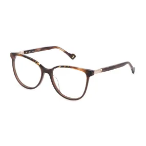   Yalea VYA050V Shamsia 0851 Tabacco Trasparente Lucido | Occhiale Da Vista Donna 
