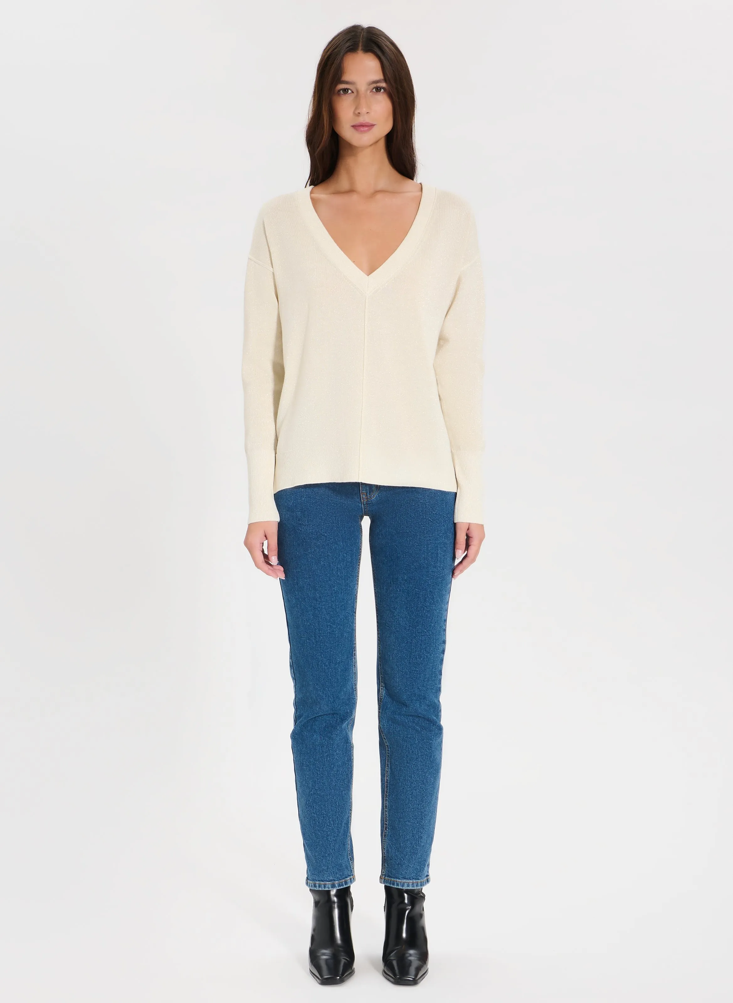  ZAPA   PUCCI - Maglione dritto in maglia | Dorato